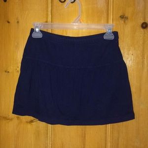 Navy blue skirt